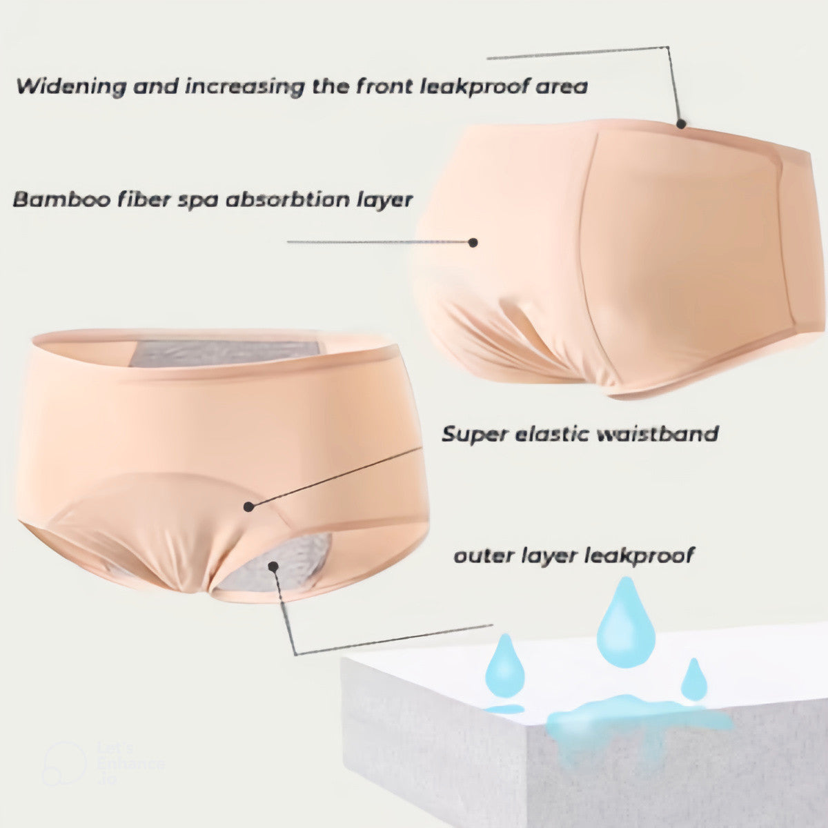 Camille’s Underwear – High-Waist Set